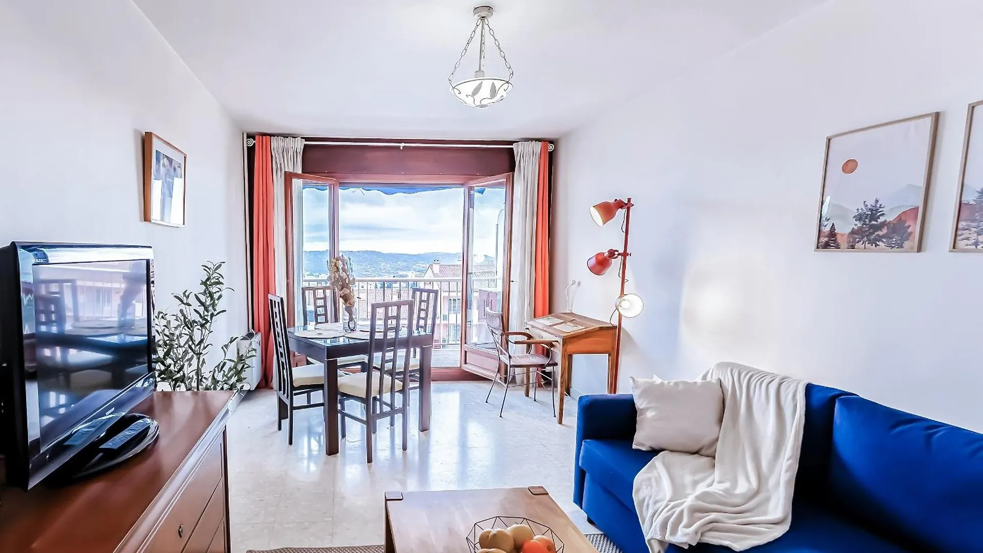 Terrasse Palmeraie - Vue Mer & Parking Prive Grasse France
