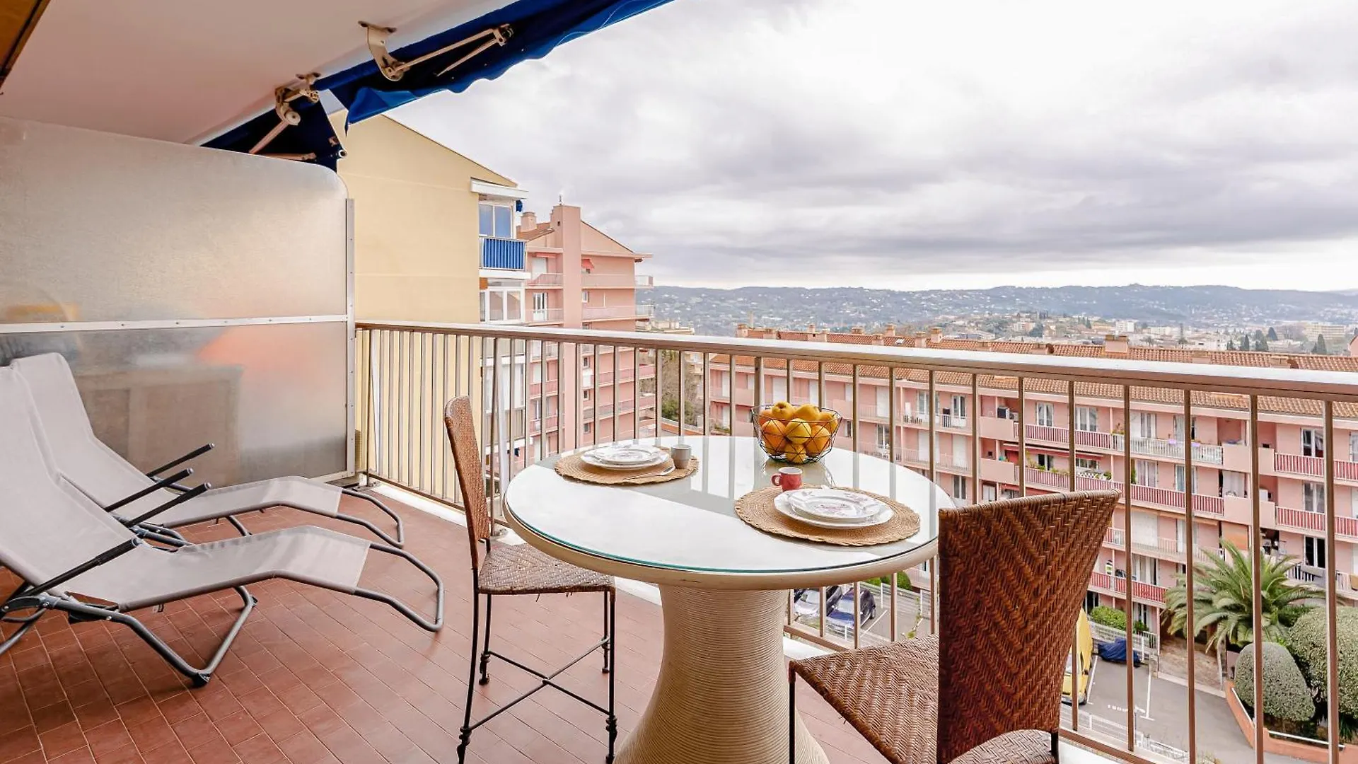Apartment Terrasse Palmeraie - Vue Mer & Parking Prive Grasse